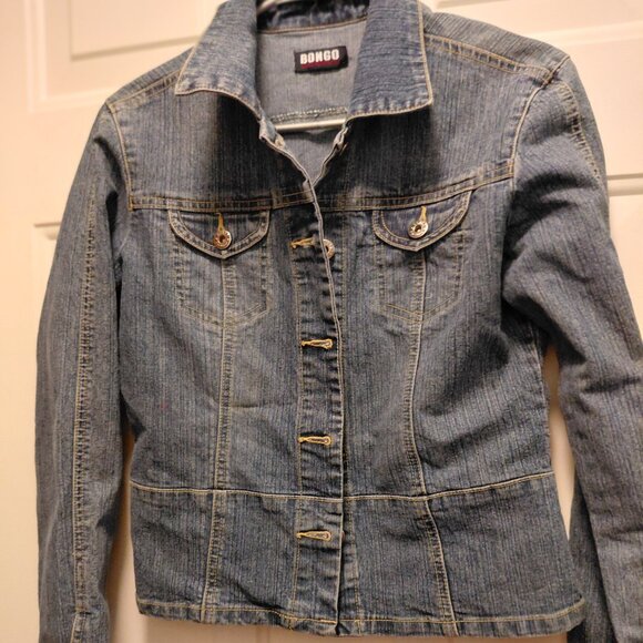 Bongo jean jacket size 1 - Picture 1 of 8